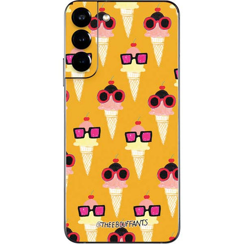 Bouffants and Broken Hearts Ice Cream with Shades Galaxy S22 Plus Skin